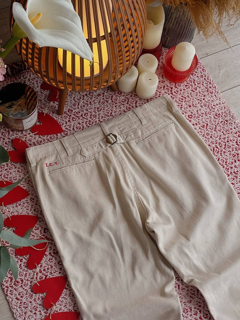 Visvim Visvim ICT Beige Cotton Chino Pants Size US 30 / EU 46 - 1 Thumbnail