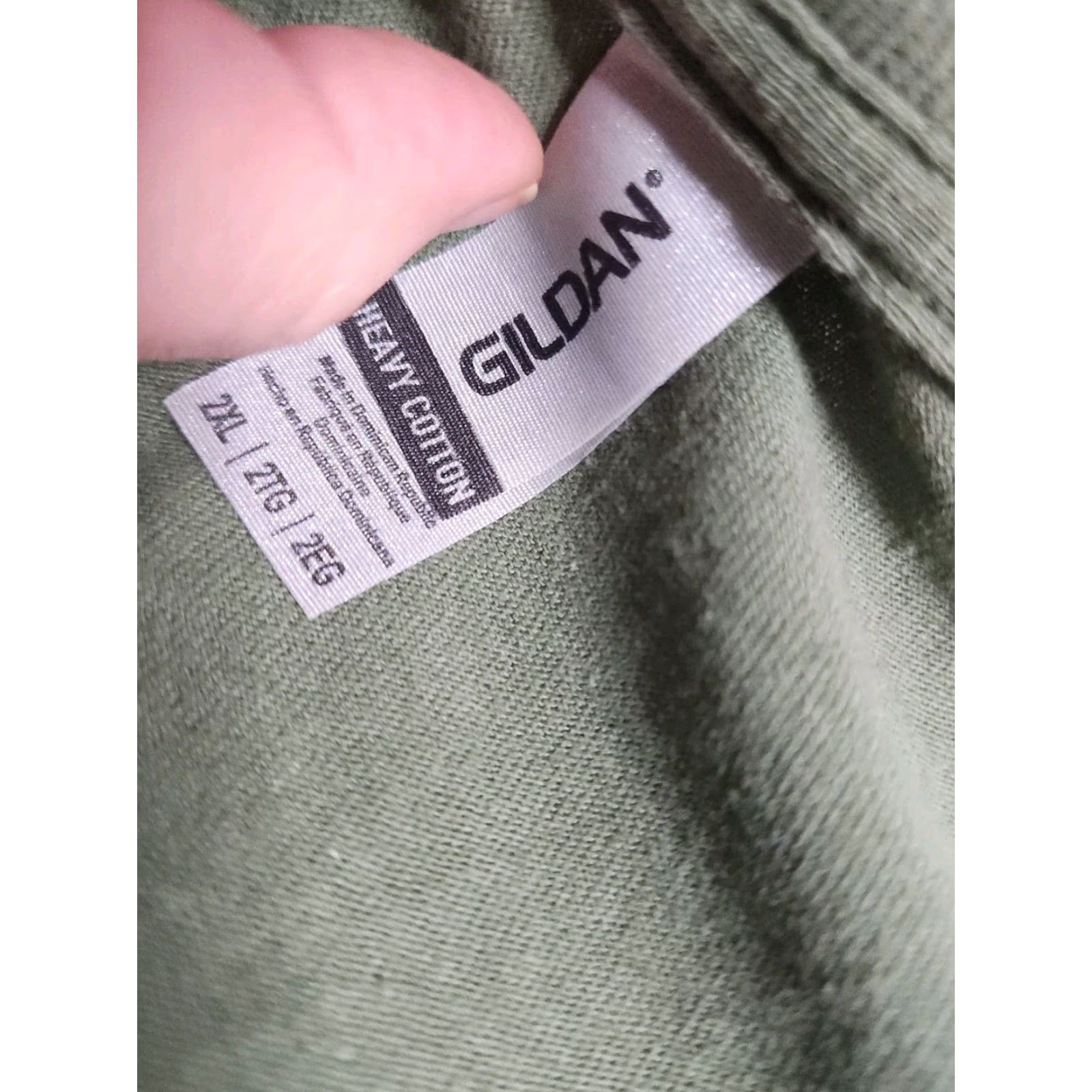 Gildan Mens 2XL T Shirt 11th Street Cowboy Bar Double Sided Distressed Bandera TX Green Cotton Gildan Crew Neck Short Sleeve Mens Size US XXL / EU 58 / 5 - 6 Thumbnail
