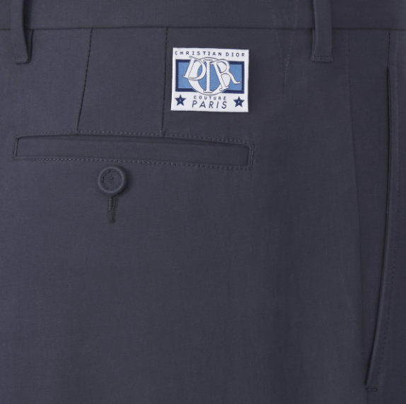 Dior o1w1db11225 493C10 Charm Pant in Navy Blue Size US 36 / EU 52 - 3 Thumbnail