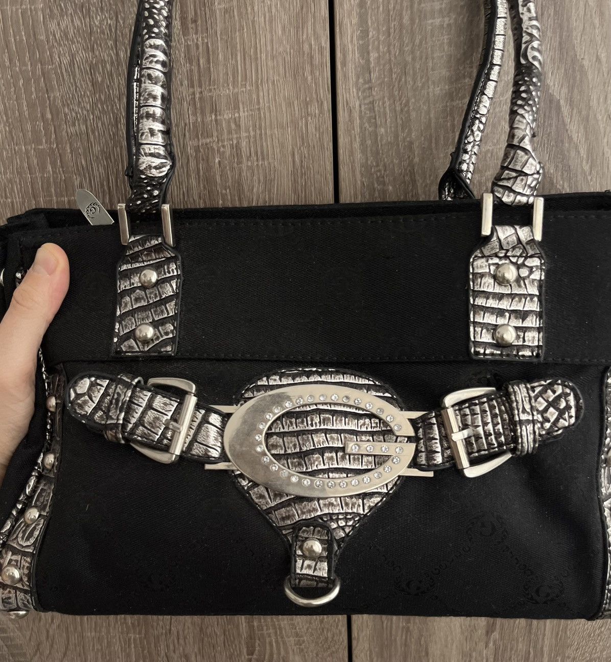 Guess Vintage Guess Style Handle Bag Y2K Size ONE SIZE - 7 Thumbnail