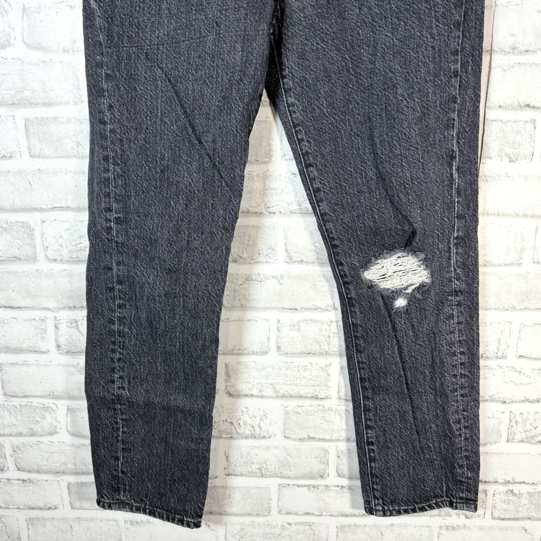 Madewell MADewell Perfect Vintage Jean Cotton Jeans Black Women Size 26 Size 26" / US 2 / IT 38 - 3 Thumbnail
