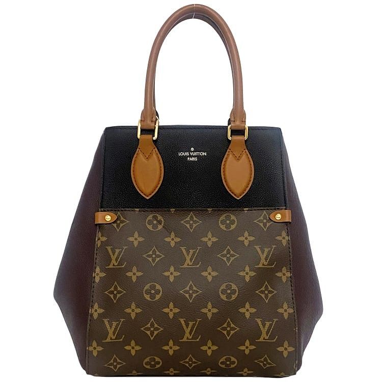 Louis Vuitton LOUIS VUITTON Tote Bag Brown Cotton Size ONE SIZE - 1 Thumbnail