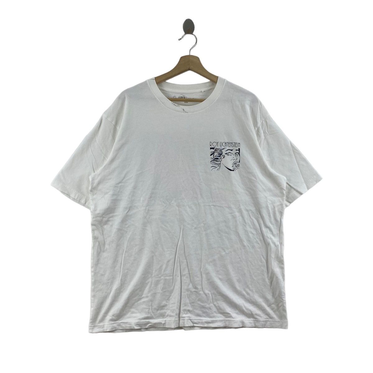 Uniqlo UT UNIQLO Roy Lichtenstein Pop Art Crying Girl Back Hit Size US XL / EU 56 / 4 - 3 Thumbnail