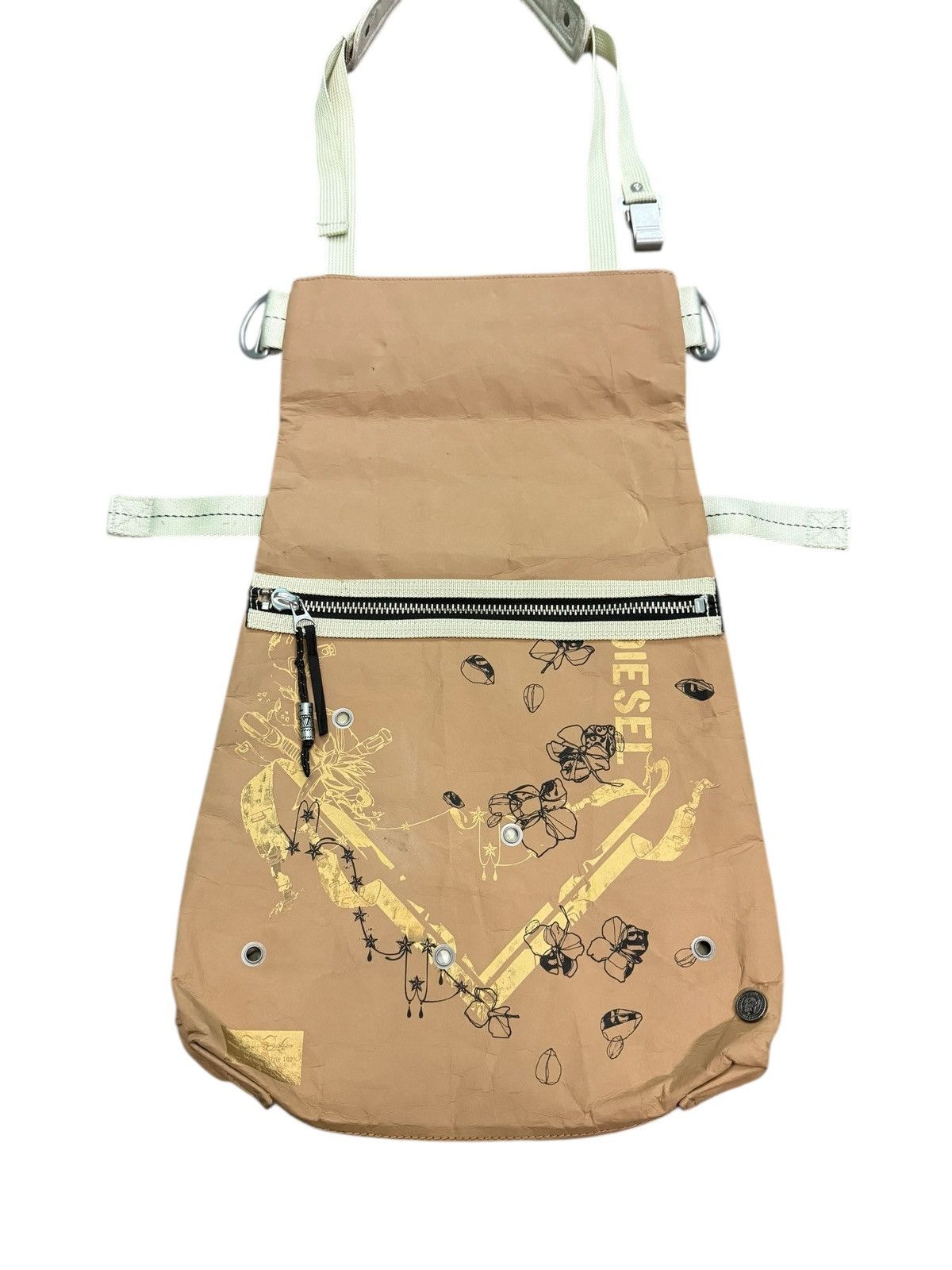 Diesel RARE VINTAGE DIESEL PAPER CROSSBODY BAG Size ONE SIZE - 7 Thumbnail