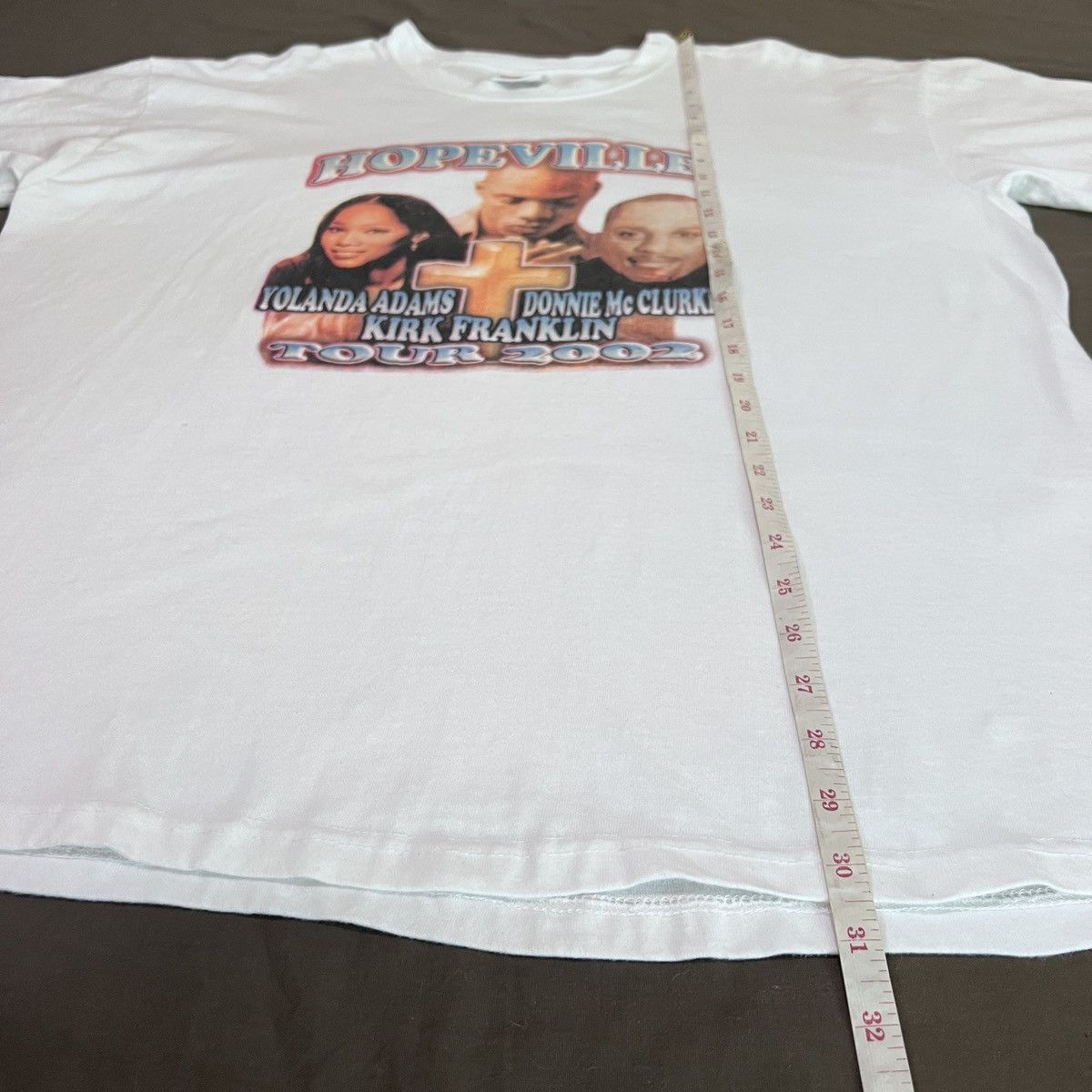 Rap Tees Vintage Y2K Hopeville Kirk Franklin God Jesus Bible Holy Tee Size US XL / EU 56 / 4 - 6 Thumbnail