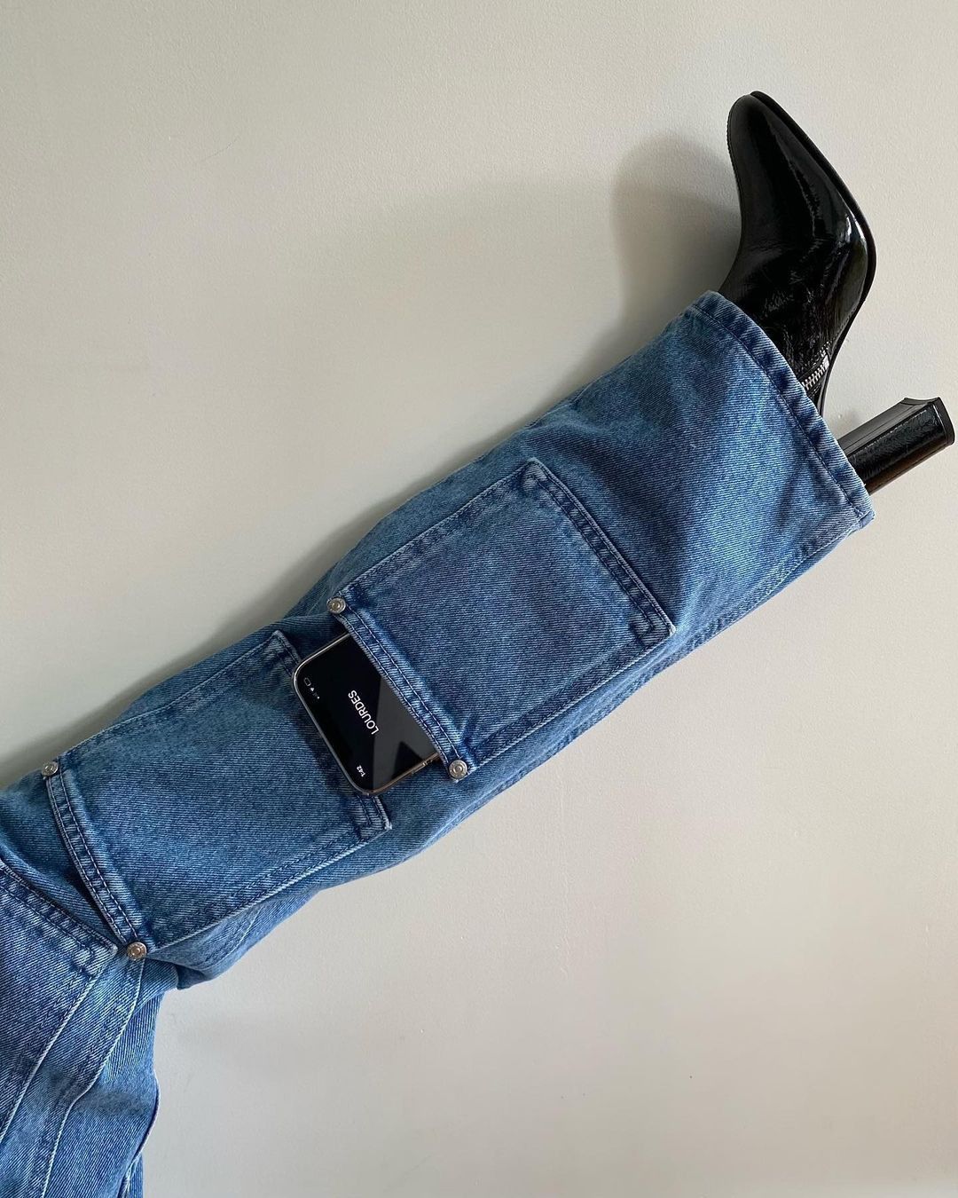 Other LOURDES 20-POCKET DENIM JEANS Size US 30 / EU 46 - 6 Thumbnail