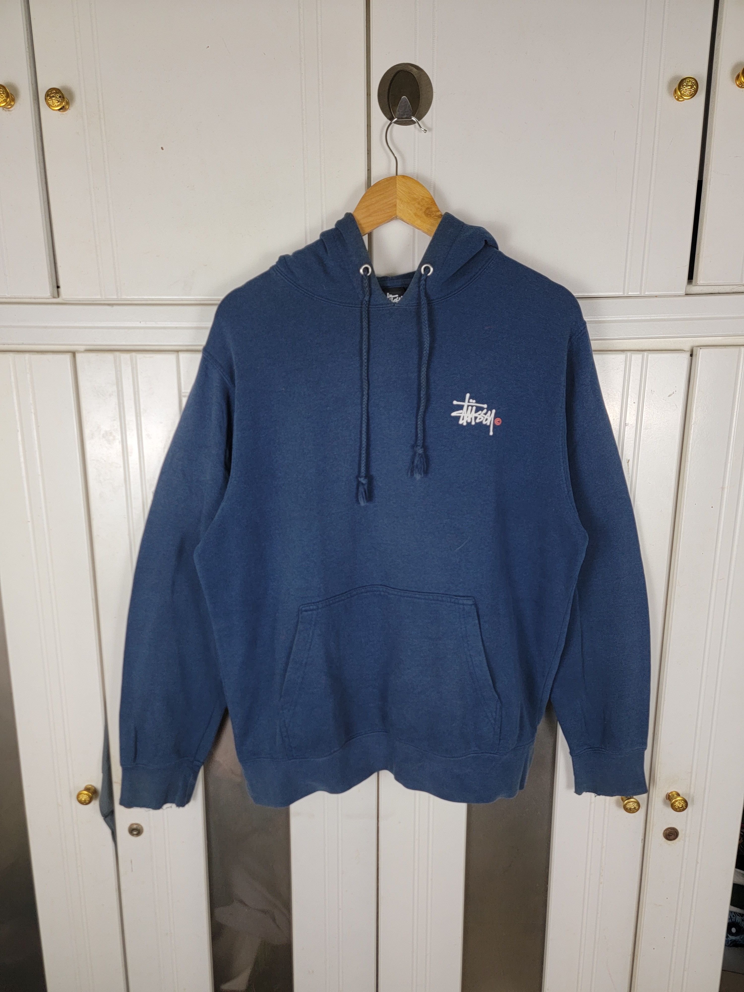 Stussy × Vintage Vintage Stussy Signature Hoodies Size US M / EU 48-50 / 2 - 1 Thumbnail