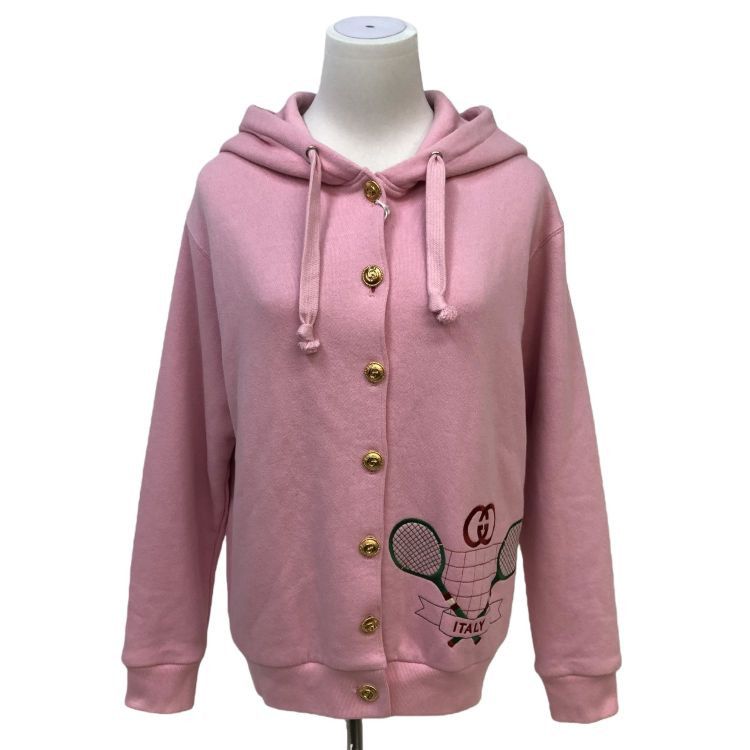 Gucci Gucci Tennis Embroidery Hooded Jacket Size XXS Size XXS / US 00 / IT 34 - 1 Thumbnail