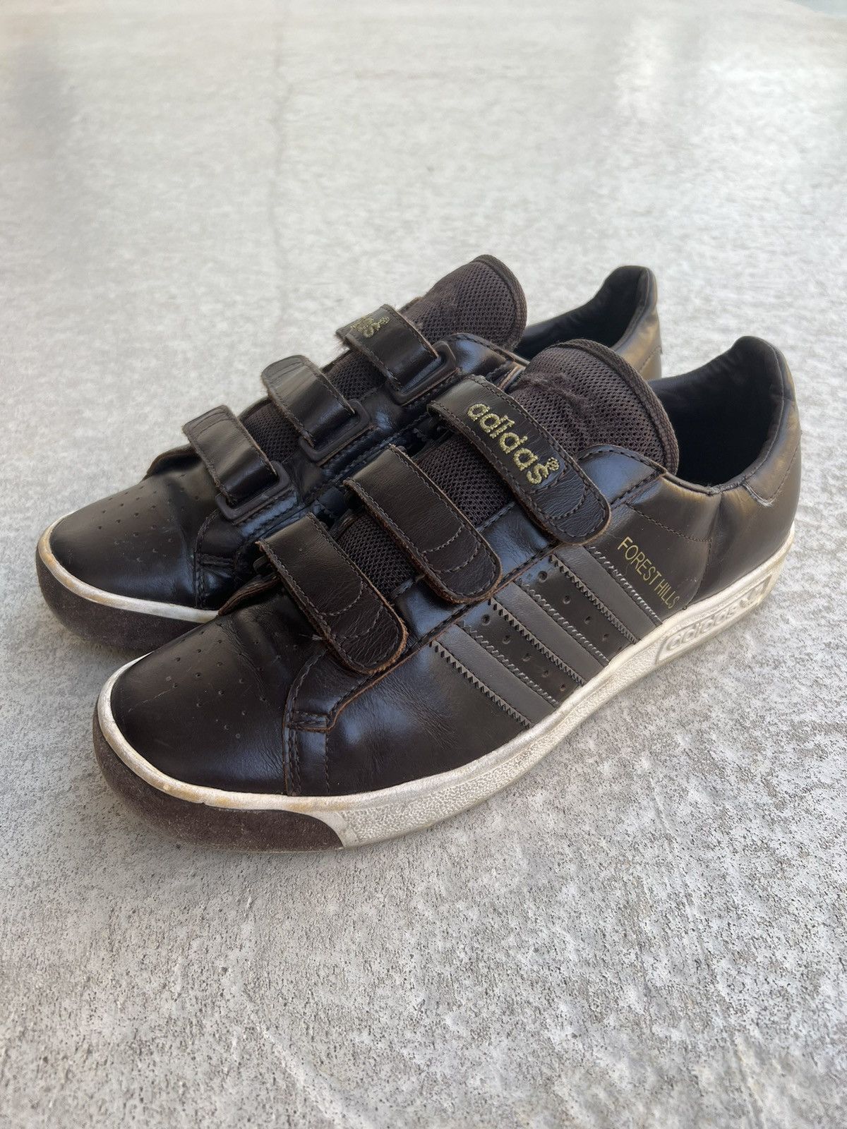 Adidas 2007 Vintage Adidas Forest Hills Velcro Grailed