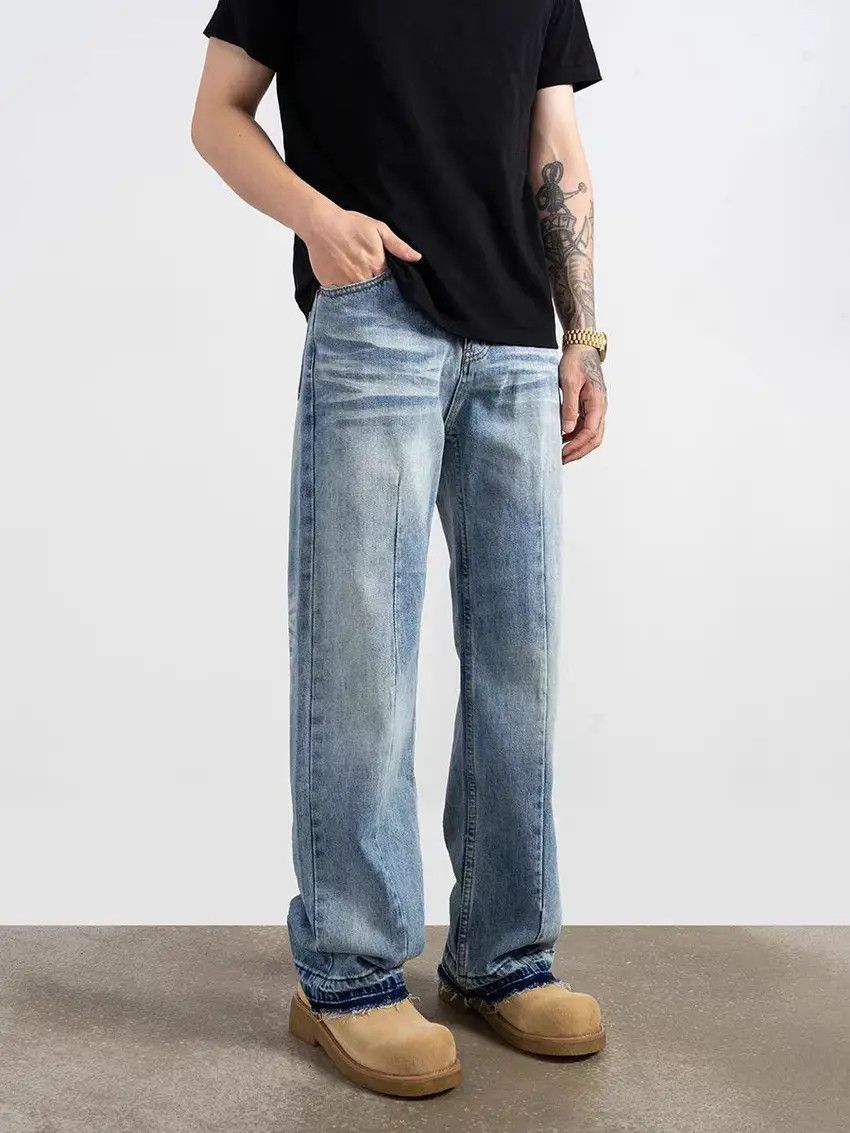 Designer × Japanese Brand Vintage Hip Hop Street Loose Casual Pants Size US 32 / EU 48 - 2 Thumbnail