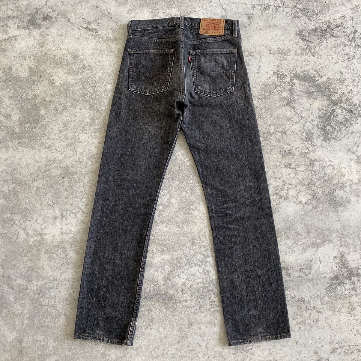 Levi's Vintage 90’s Levis 505 Washed Black Denim Jeans Size US 30 / EU 46 - 13 Thumbnail