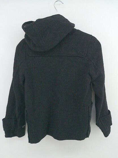 CABANE de ZUCCa ZUCCA Wool Blend Long Sleeve Duffle Coat S Charcoal Gray Size S / US 4 / IT 40 - 2 Thumbnail