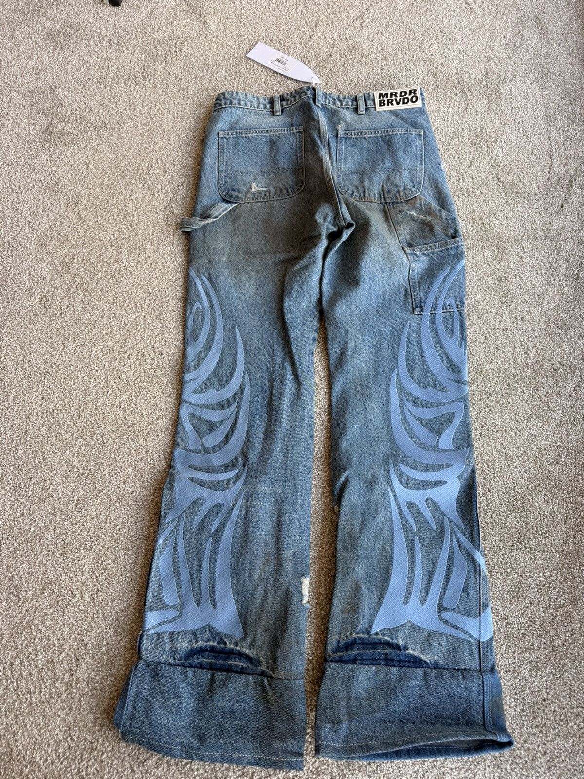 Who Decides War Who Decides War Winged Carpenter Jeans Size US 32 / EU 48 - 5 Thumbnail