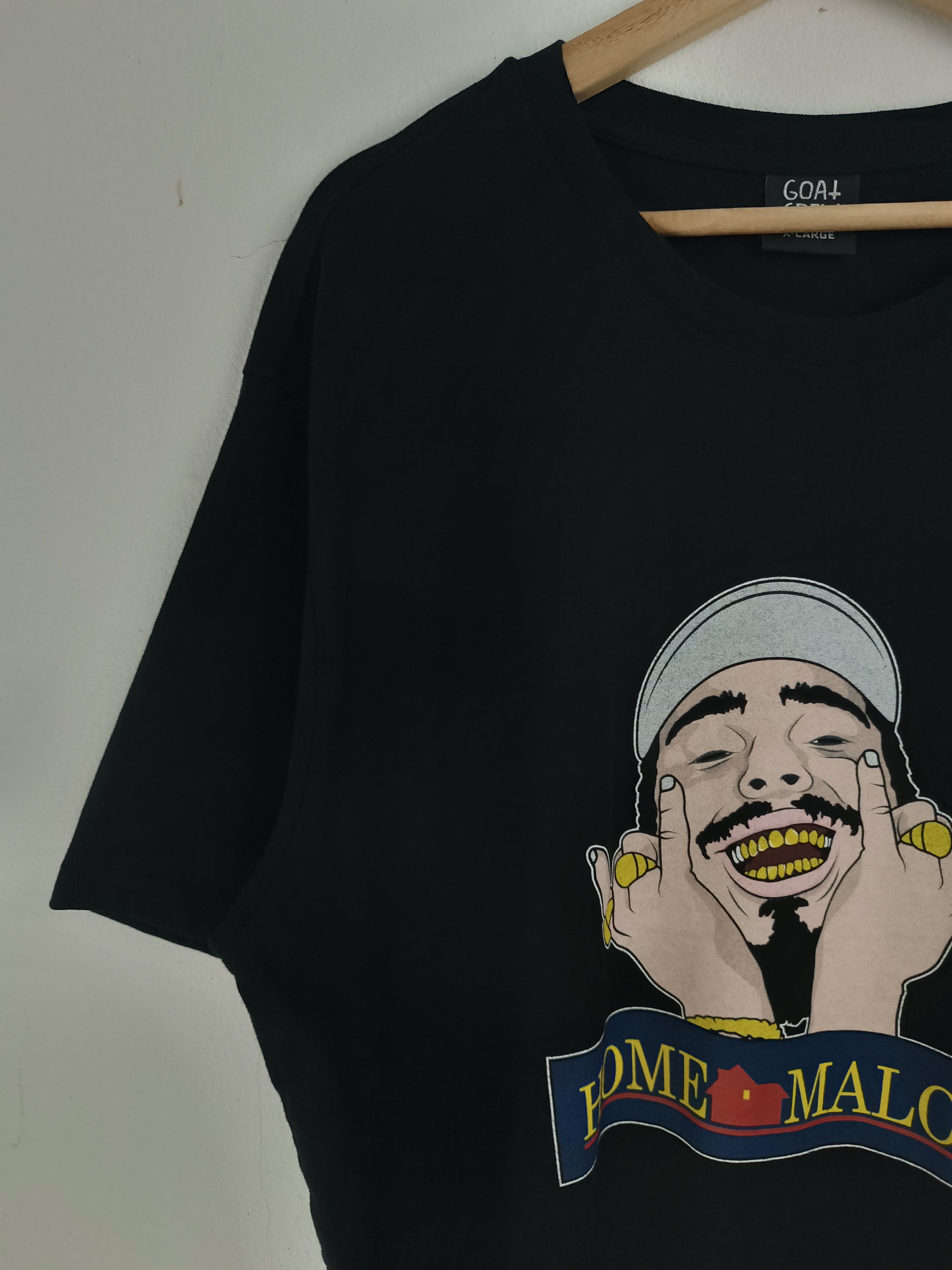 GOAT Crew POST MALONE X HOME ALONE HOME MALONE PARODY TEE HUMOR FUNNY Size US XL / EU 56 / 4 - 6 Thumbnail