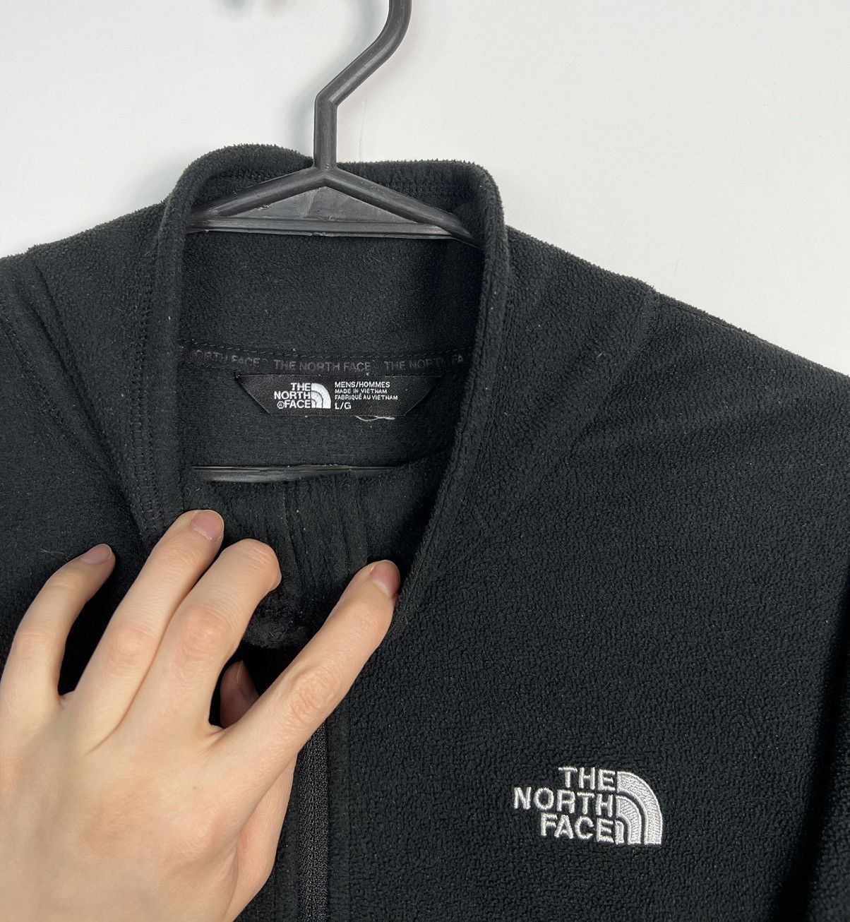 The North Face Fleece Jacket The North Face Polartec Black Size US L / EU 52-54 / 3 - 2 Thumbnail