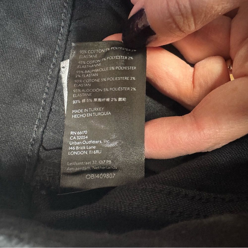 Free People Free People Raw High-Rise Coated Jeans Size 25 Size 25" / US 0 / IT 36 - 6 Thumbnail