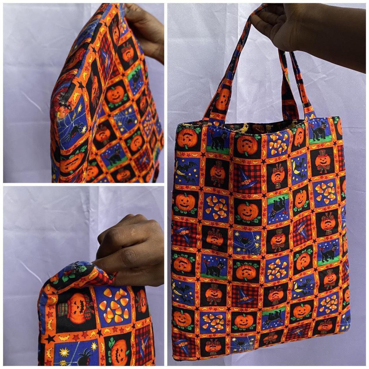 Other Vintage Reversible halloween tote bag ghost haunted Size ONE SIZE - 4 Thumbnail