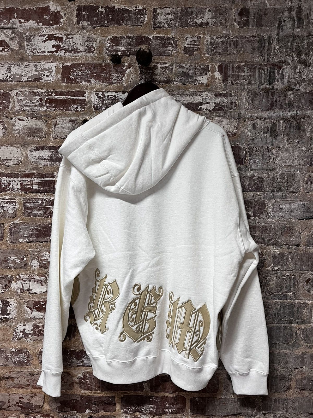 Supreme Supreme Old English Wrap Hoodie Size US L / EU 52-54 / 3 - 2 Thumbnail