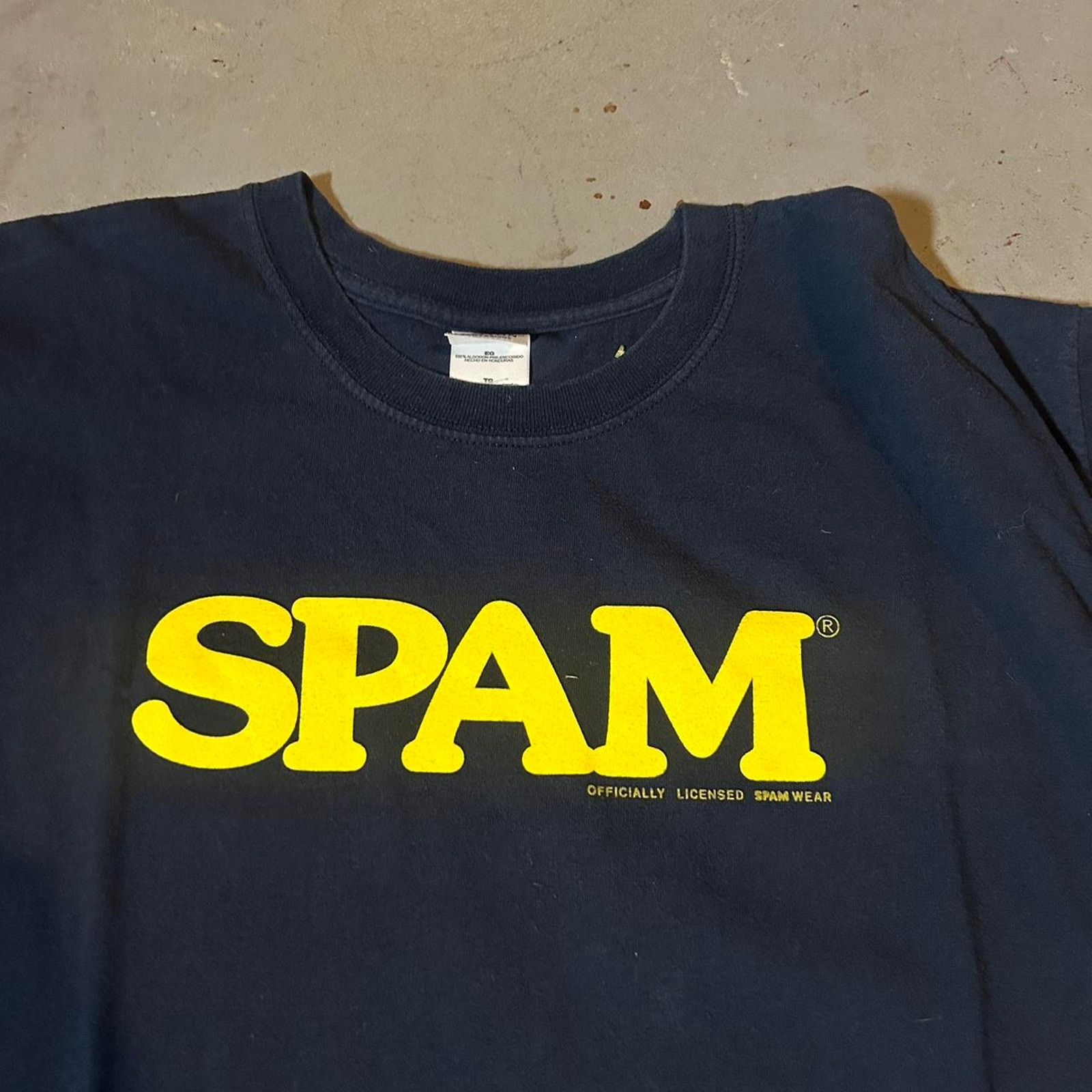 Hanes 90s spam meat shirt no Size US XL / EU 56 / 4 - 2 Thumbnail
