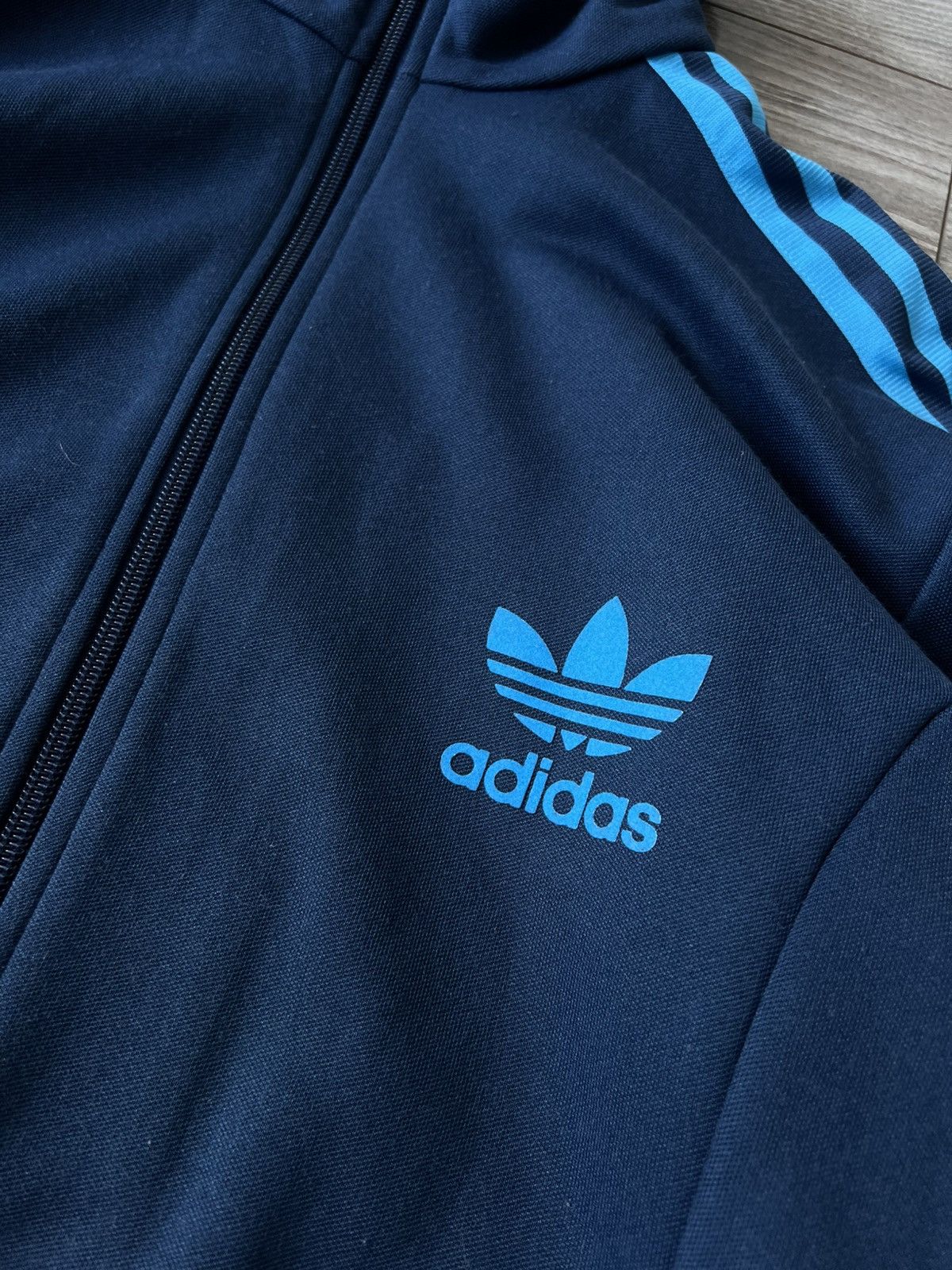 Adidas Vintage Adidas 2004 Football Blockcore Olympic Zip Jacket Size US L / EU 52-54 / 3 - 12 Thumbnail