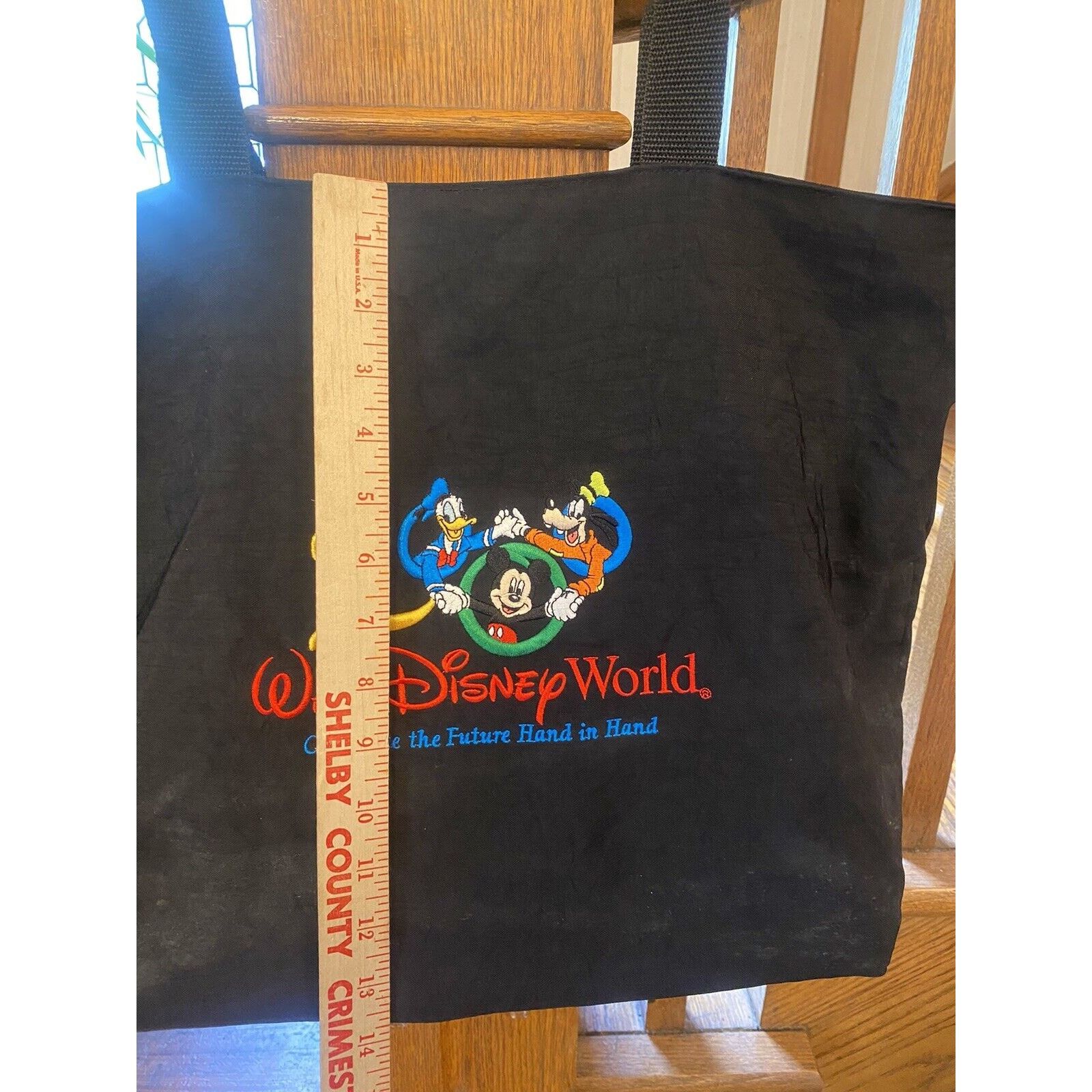 Disney Walt DISNEY World Bag Resort 2000 Tote Mickey Mouse Shoulder Size ONE SIZE - 7 Thumbnail