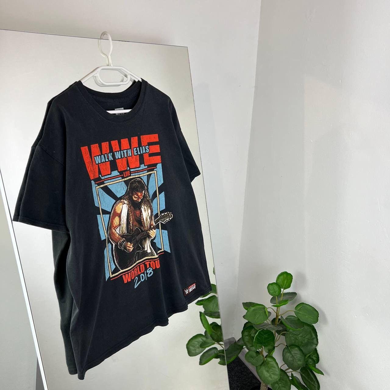 WWE WWE Walk With Elias Live Tour Tee T-shirt Y2K Style Size US XL / EU 56 / 4 - 1 Thumbnail