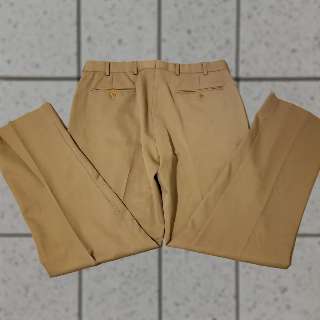 Brooks Brothers Brooks Brothers Wool Dress Pants 36x32 Cotton Slack Khaki Chino Trouser 35x32 Size US 36 / EU 52 - 1 Thumbnail