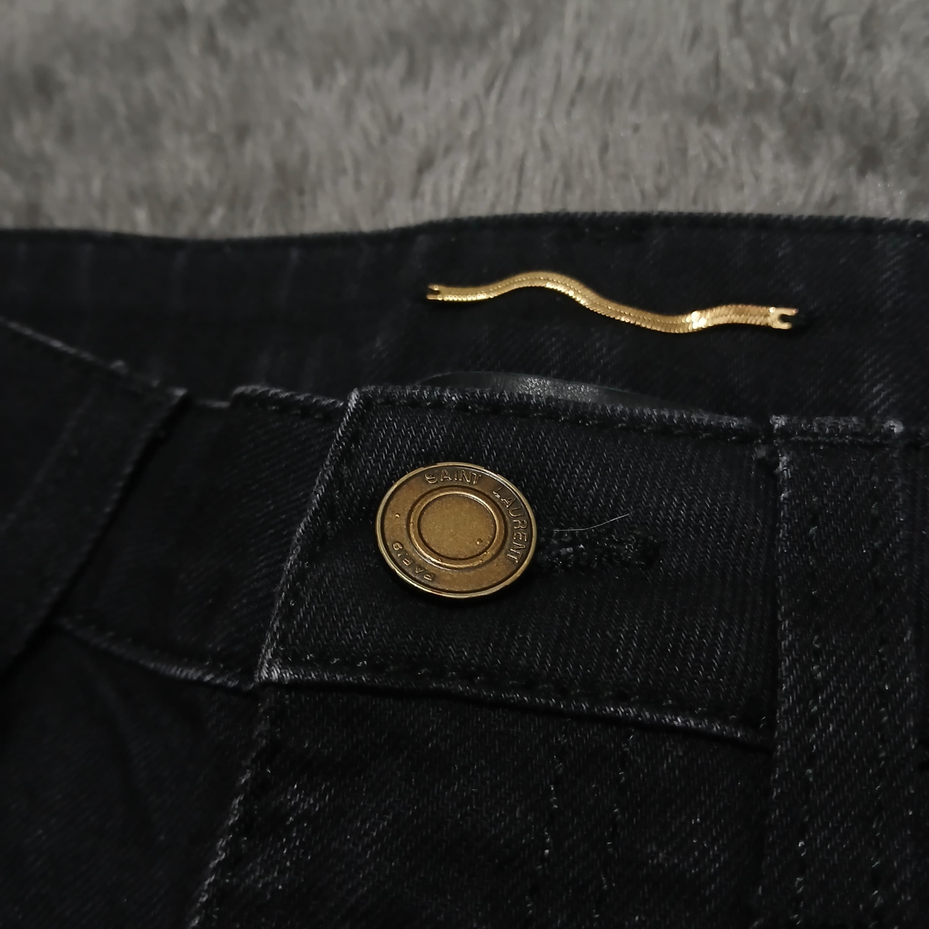 Saint Laurent Paris FW21 Saint Laurent D02 Skinny-Fit Stretch Denim Size US 26 / EU 42 - 3 Thumbnail