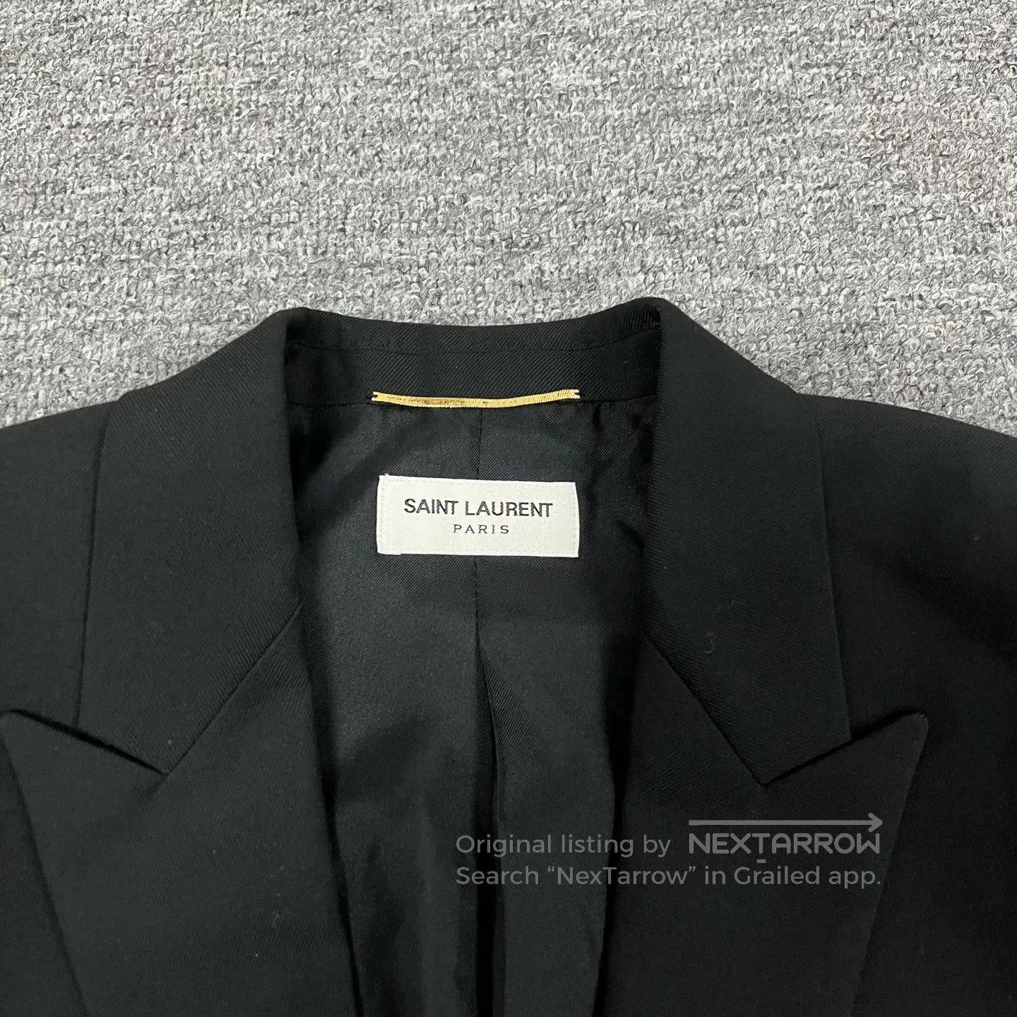 Saint Laurent Paris Saint Laurent Classic Smoking Blazer 36. Size XS / US 0-2 / IT 36-38 - 5 Thumbnail