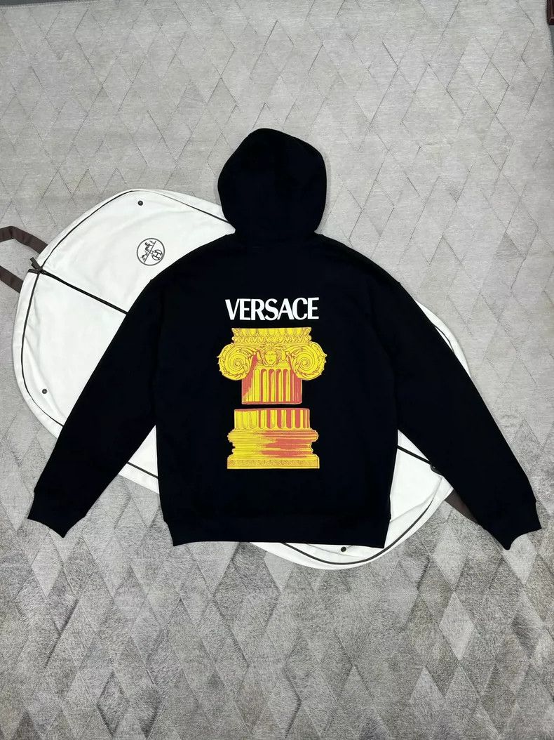 Versace Versace Baroque hooded sweatshirt jacket Size US XL / EU 56 / 4 - 4 Thumbnail