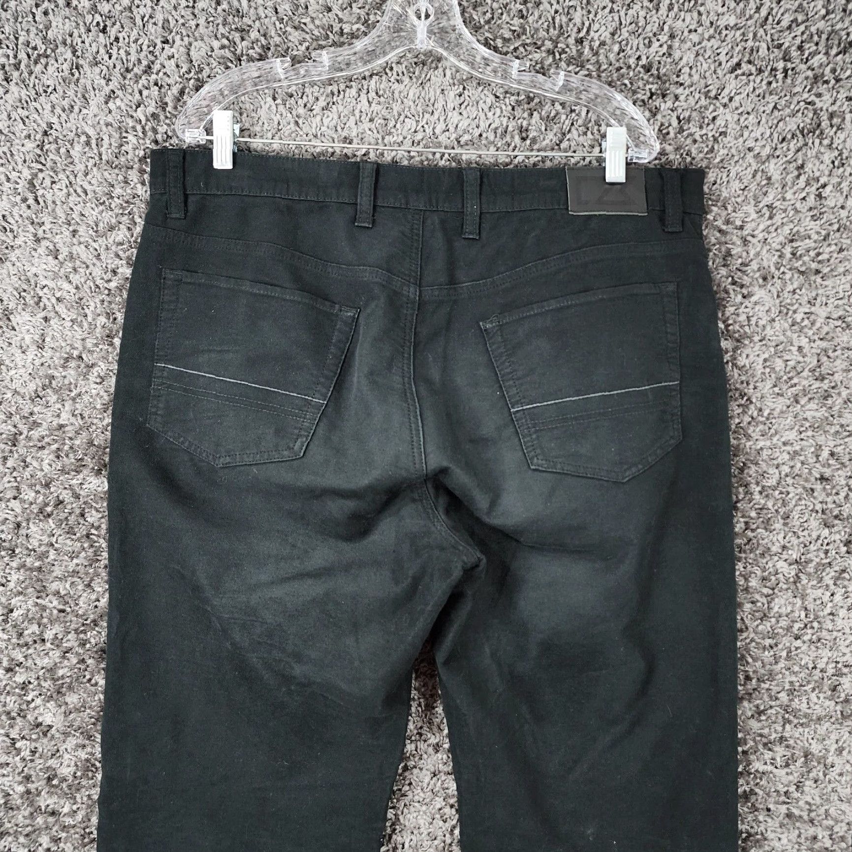 Cutter & Buck Cutter & Buck Mens Black Chino Straight Pants 38x34 Regular Size US 38 / EU 54 - 7 Thumbnail
