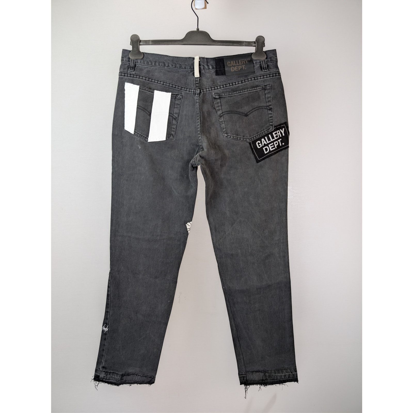 Gallery Dept. o1rshd1 Born To Die Denim Jeans in Black Size US 34 / EU 50 - 19 Thumbnail