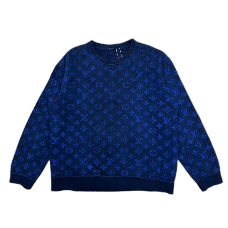 Louis Vuitton Louis Vuitton Velvet Patterned Sweatshirt in XXL Size US XXL / EU 58 / 5 - 1 Thumbnail