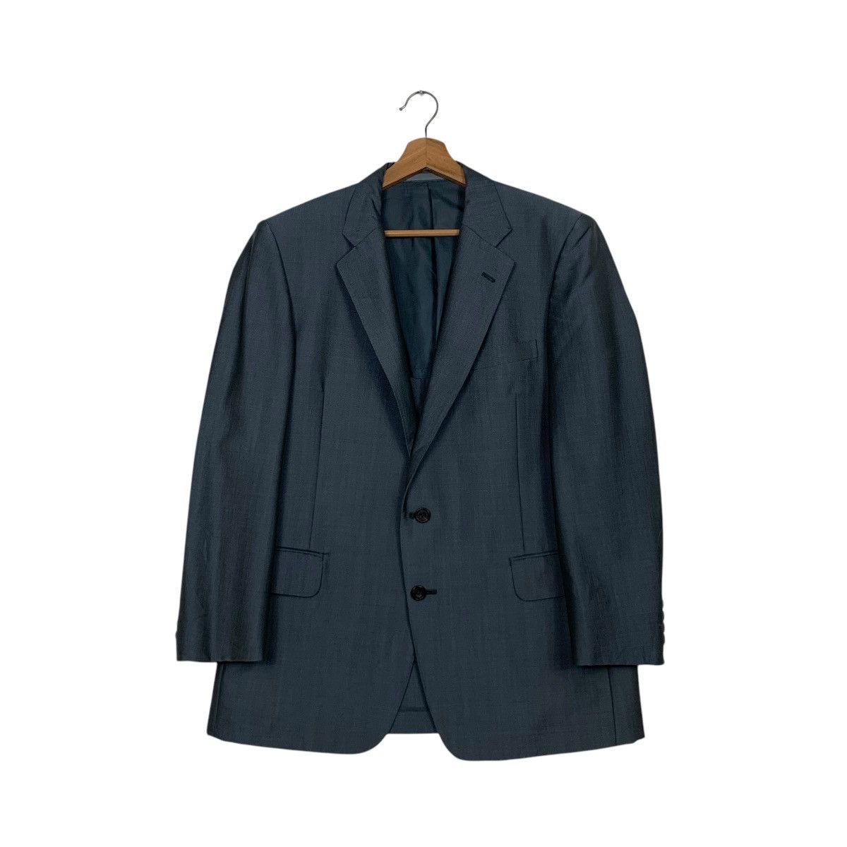 Burberry Vintage 90’s BURBERRYS Wool Mohair Suit Jacket #2673-C120 Size 42R - 1 Thumbnail