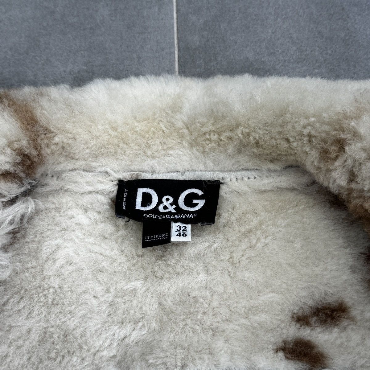 Dolce & Gabbana Dolce & Gabbana Shearling Sheepskin Leather Jacket Fur Trim Size S / US 4 / IT 40 - 14 Thumbnail