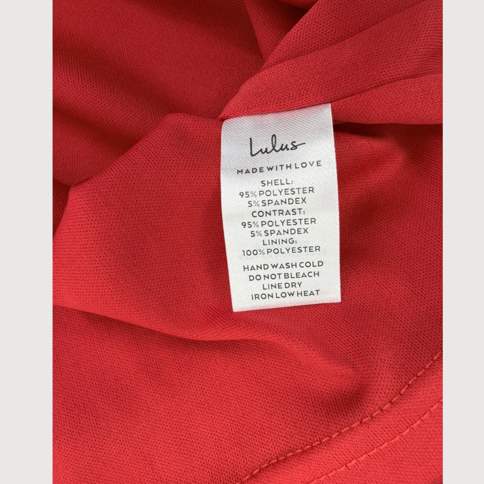 Lulus Lulus Red Off Shoulder Mini Dress Bodycon NWT XS Size XS / US 0-2 / IT 36-38 - 5 Thumbnail