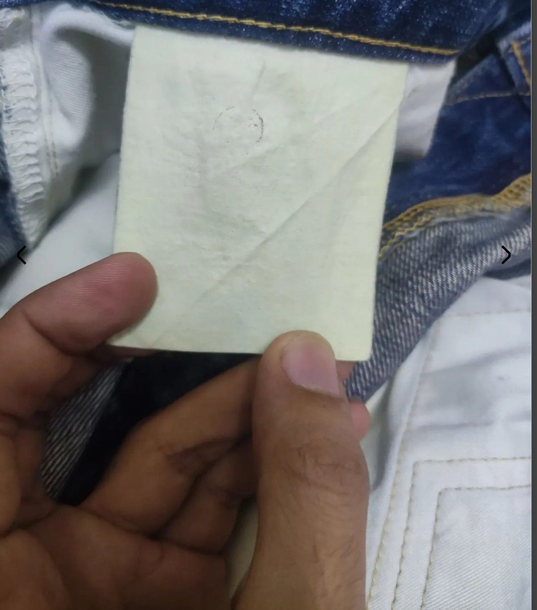 Versace Vintage Versace Button Jean Distressed Faded Denim Size US 40 / EU 56 - 12 Thumbnail