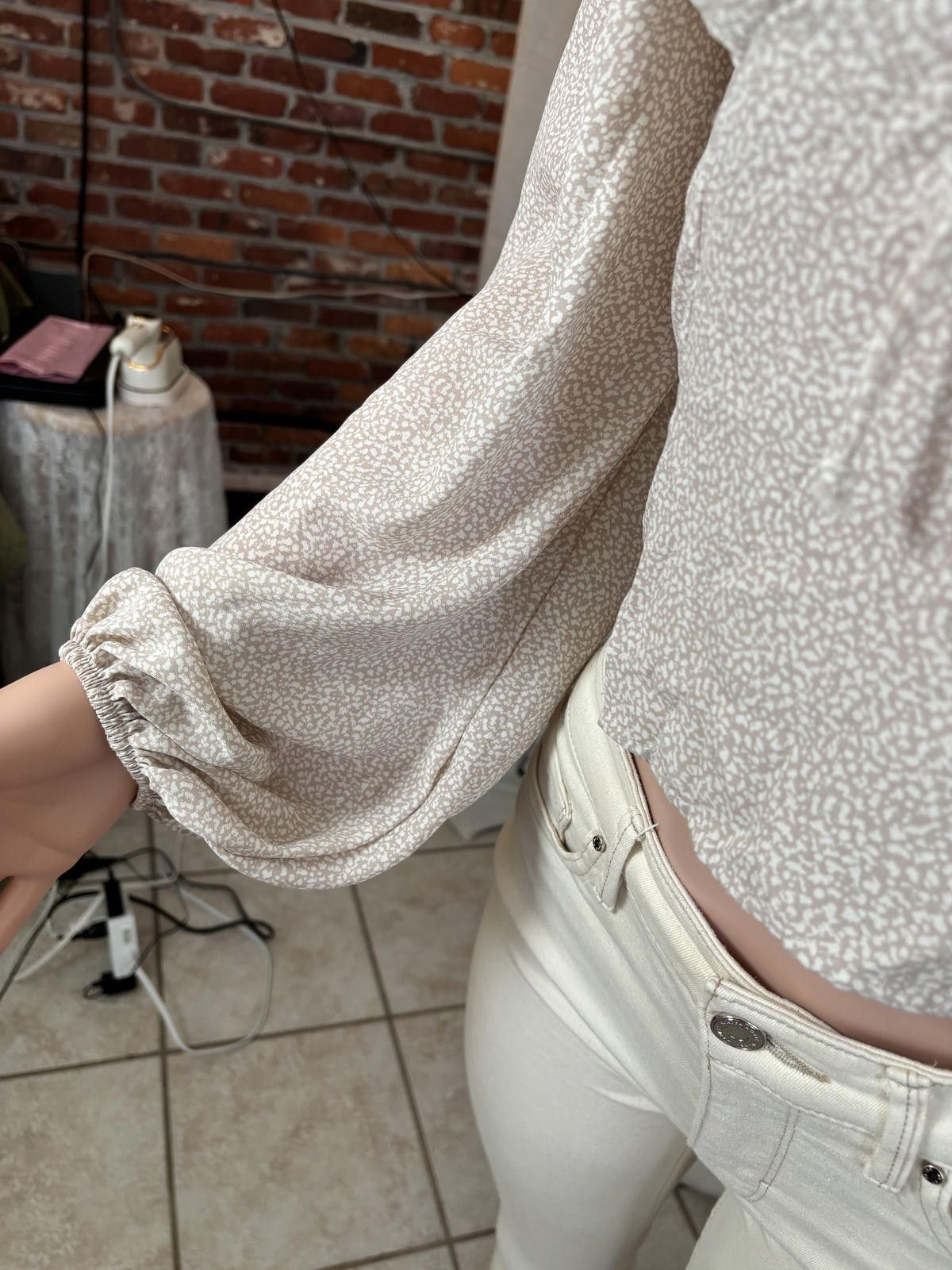 Other Sienna Sky Blouse Balloon Sleeves. Boho Fairy CottageCore. M Size M / US 6-8 / IT 42-44 - 4 Thumbnail