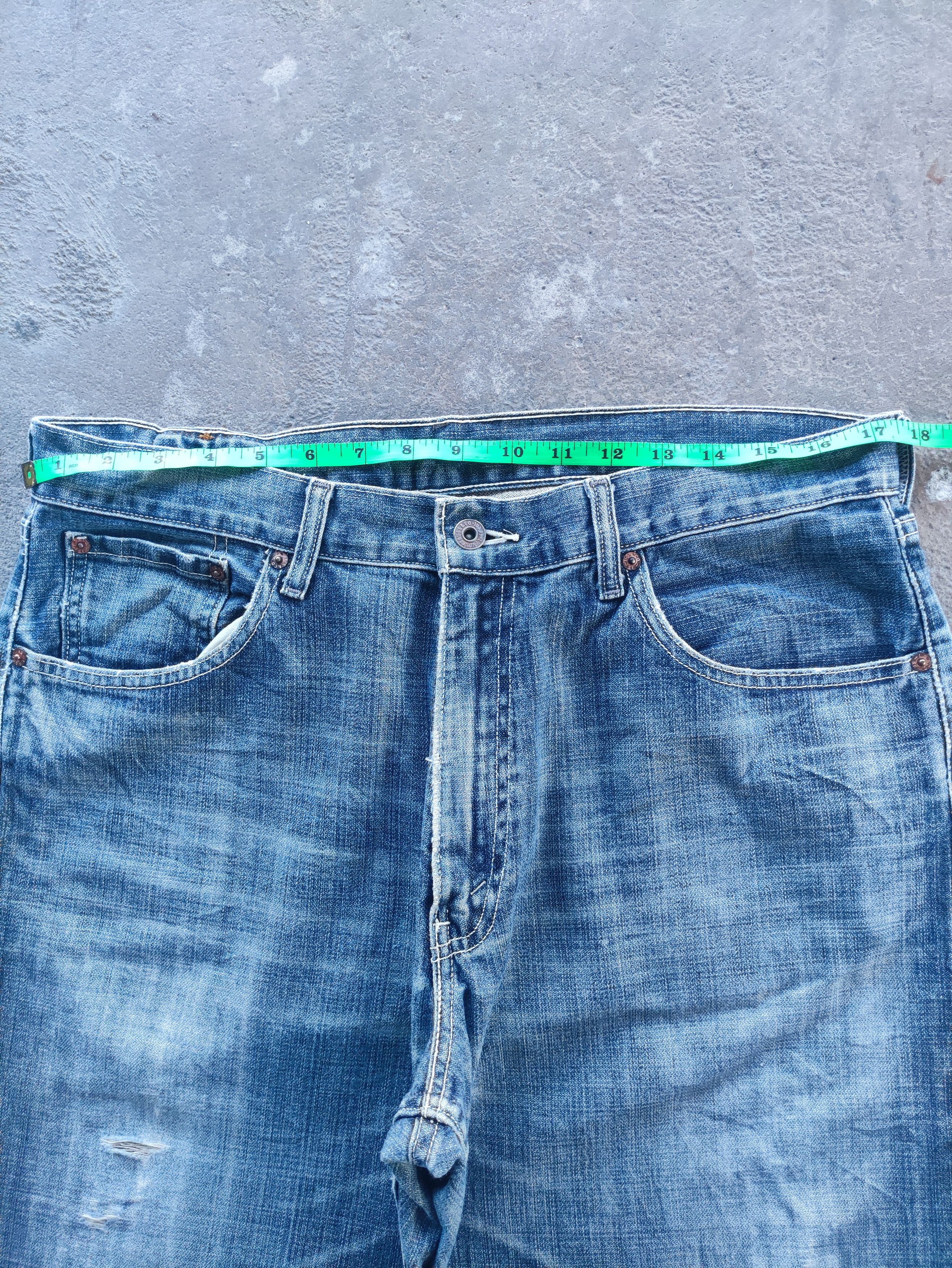 Levi's Vintage Levi's Brand Baggy Denim Distressed Faded Pants Size US 36 / EU 52 - 6 Thumbnail