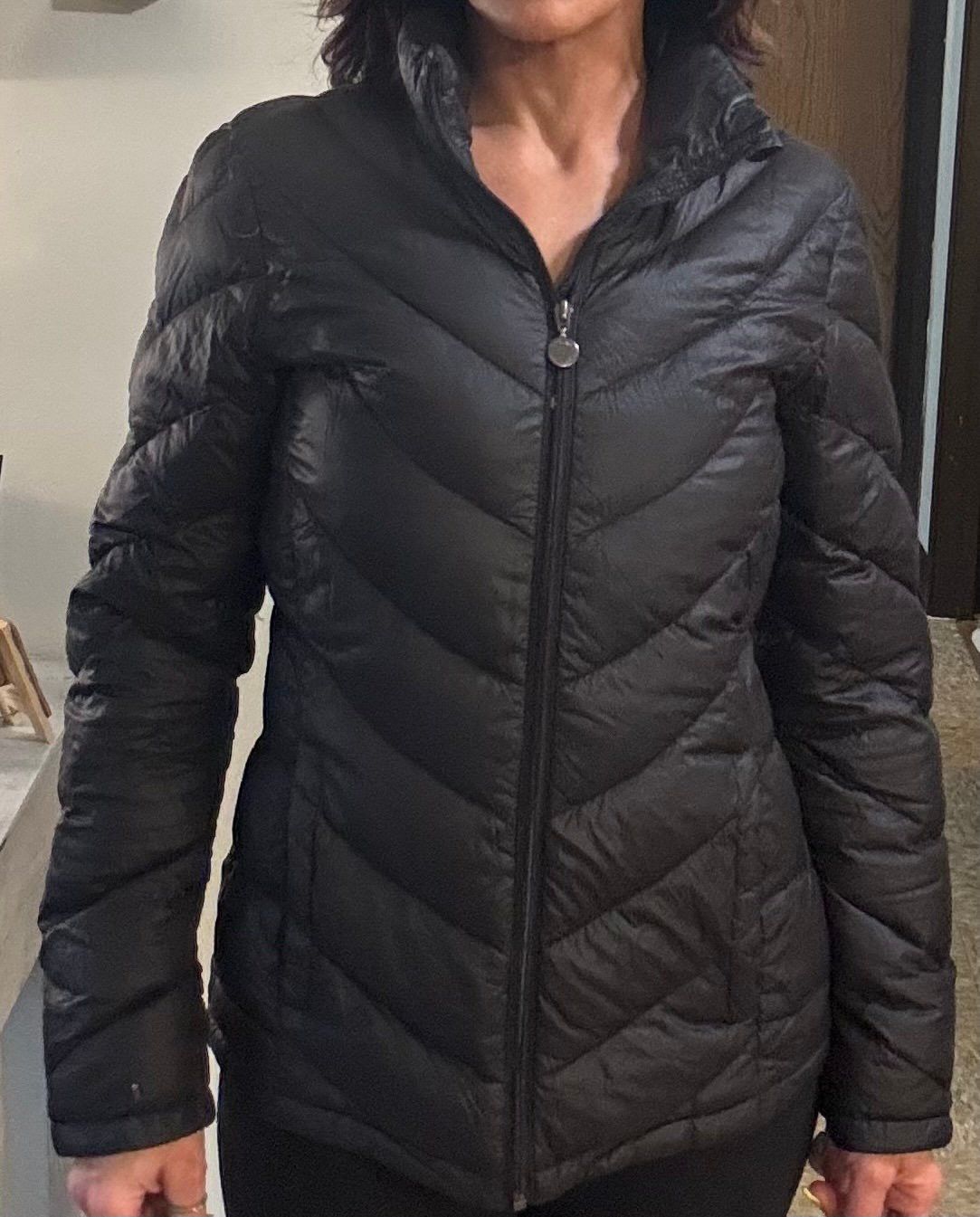 Calvin Klein Calvin Klein packable down Gray Puffer Jacket Size S / US 4 / IT 40 - 1 Thumbnail