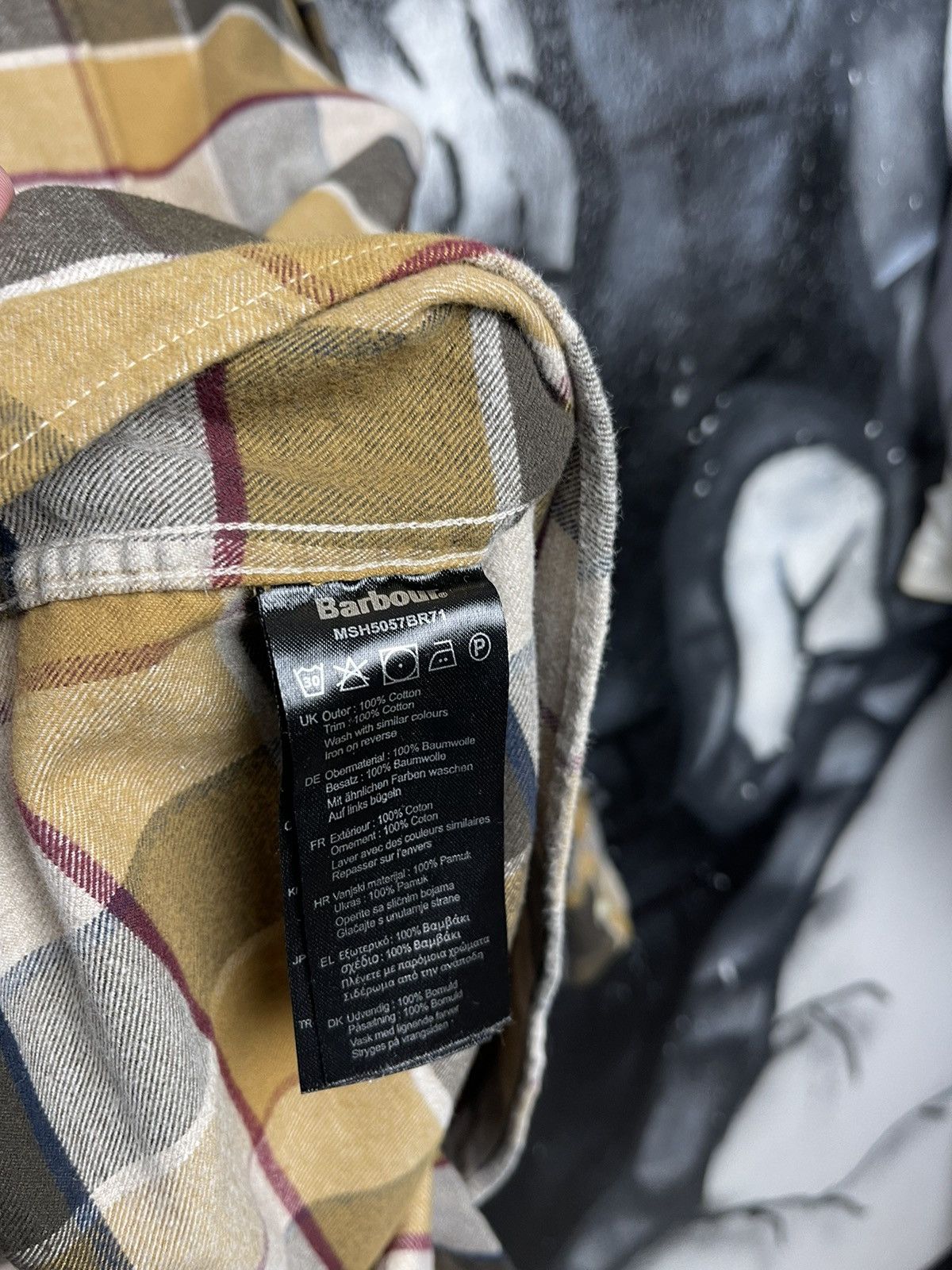 Barbour Barbour Valley Check Flannel Shirt Tailored Fit Men’s SizeXL Size US XL / EU 56 / 4 - 16 Thumbnail