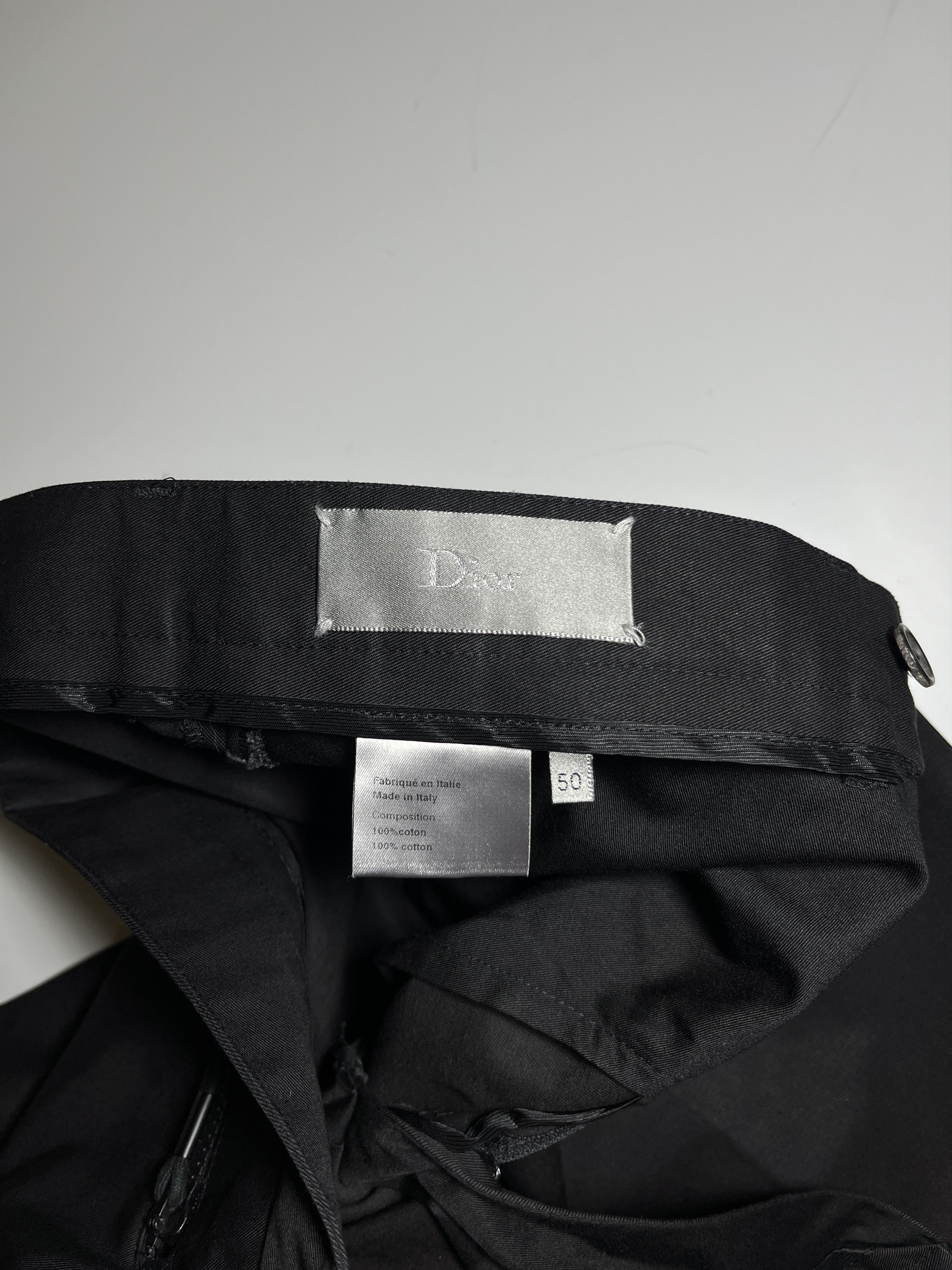 Dior Dior Homme SS04 Hedy Slimane Strip Cargo Pants Size 50 34 Size US 34 / EU 50 - 9 Thumbnail