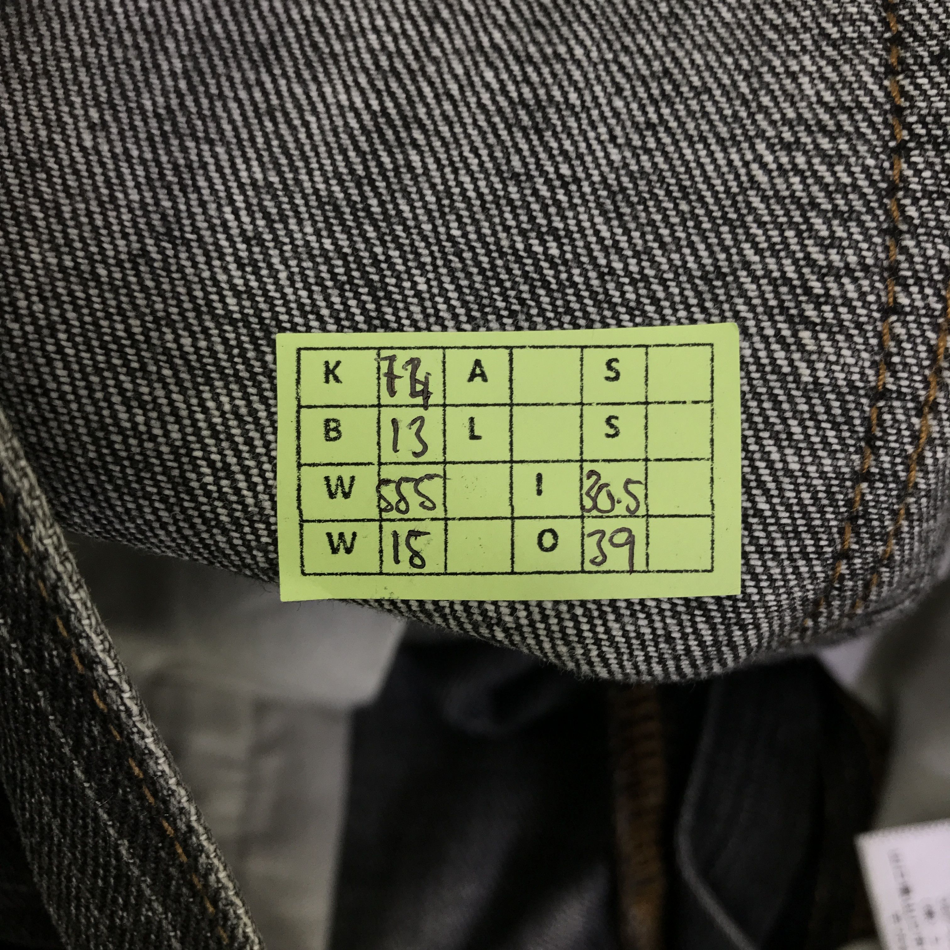 Japanese Brand Vintage Japan denim Original Basic Slim Fit Jeans K74B13 Size US 30 / EU 46 - 17 Thumbnail