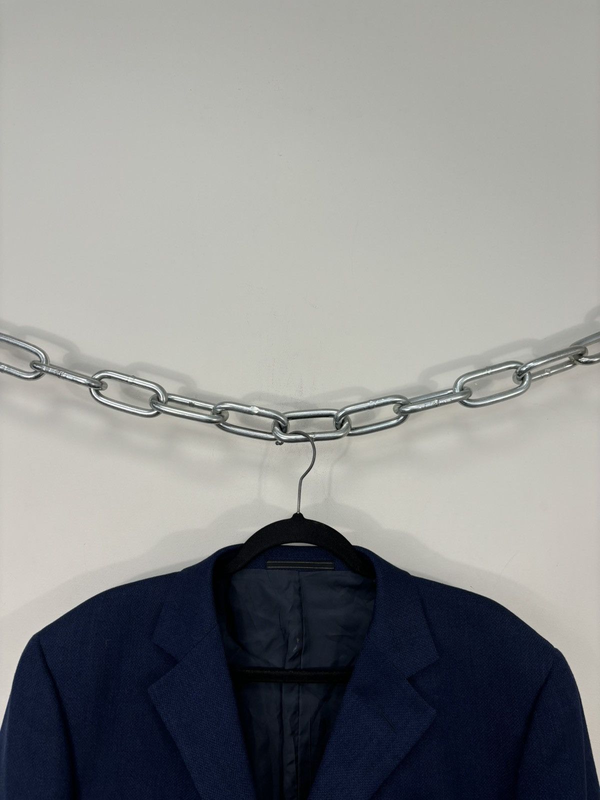 Ermenegildo Zegna Ermenegildo Zegna Soft Blue 3-Buttons Wool Blazer Jacket Size 44R - 5 Thumbnail