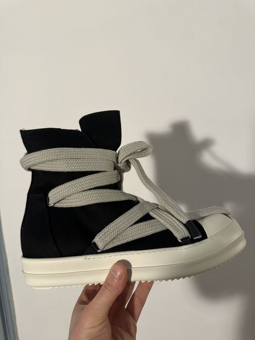 Rick Owens Drkshdw Rick Owens Drkshdw jumbo lace hexagram sneakers ...