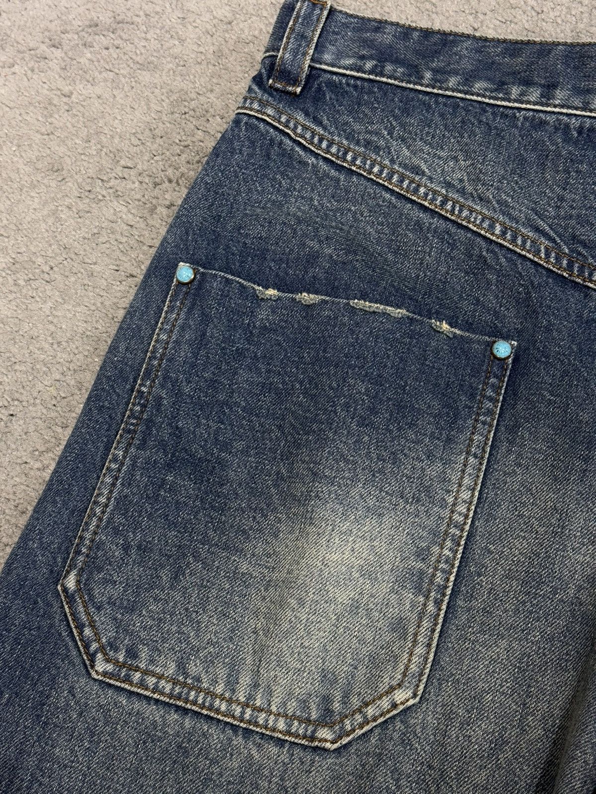 Louis Vuitton Louis Vuitton 24fw turquoise jeans Size US 29 - 8 Thumbnail