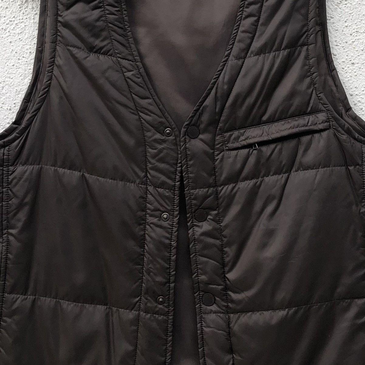 Japanese Brand Crocodile Japan Fabric Light Puffer West Jacket Size US L / EU 52-54 / 3 - 5 Thumbnail