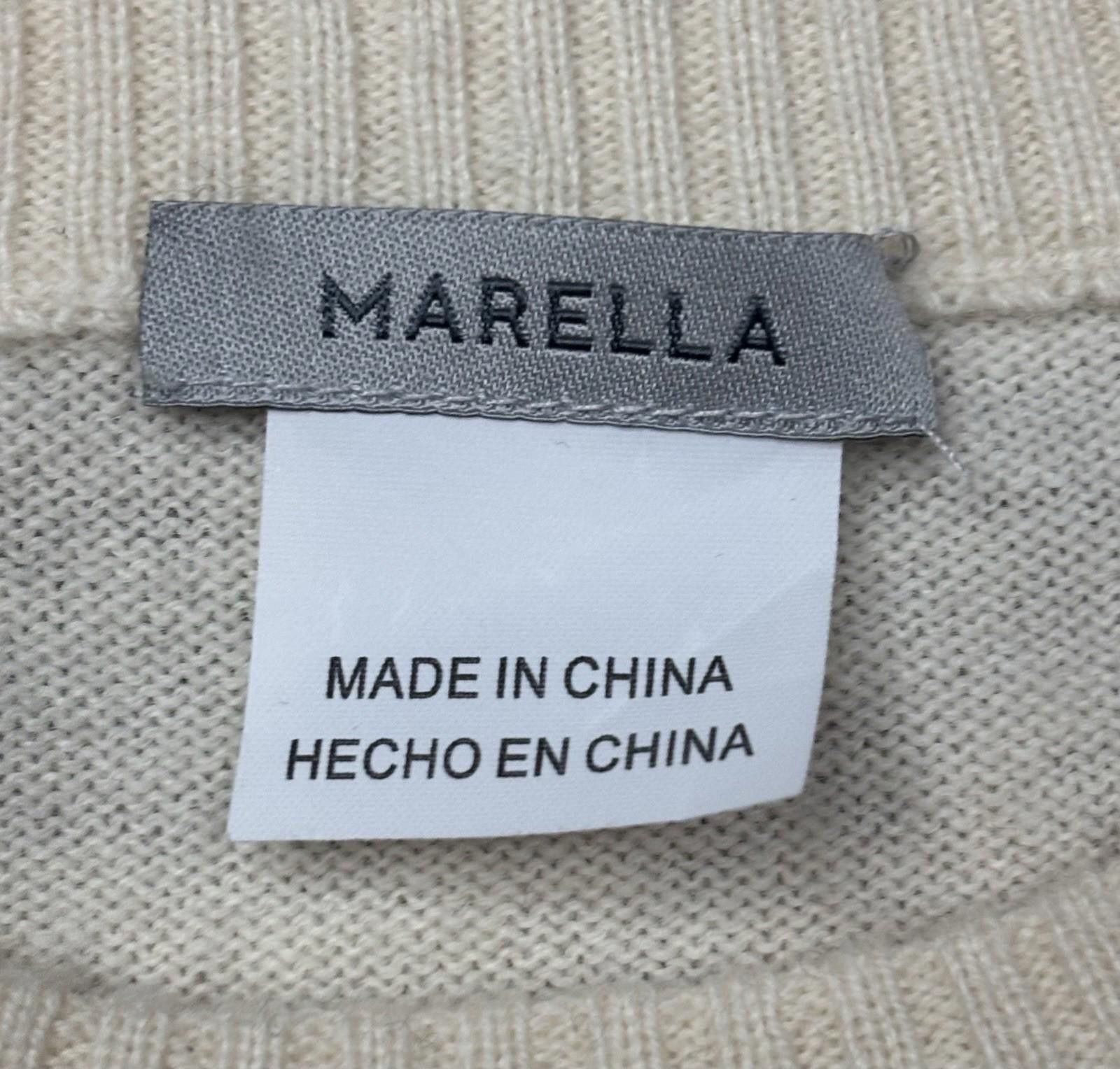 Other Marella Sweater Womens S Cashmere Wool Juliet Puff Sleeves Size S / US 4 / IT 40 - 2 Thumbnail