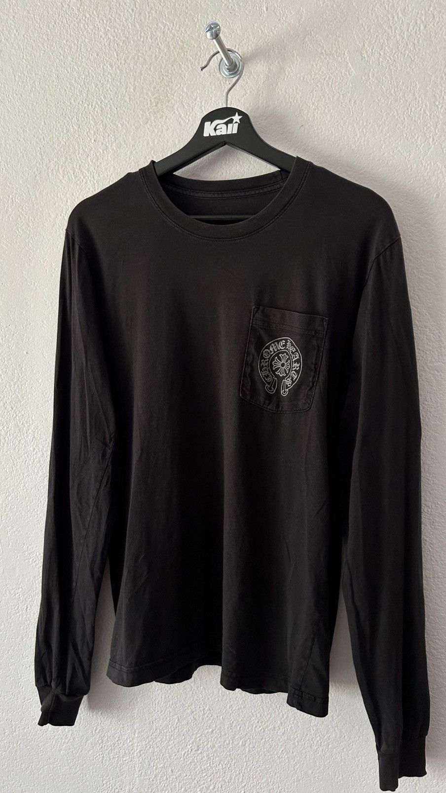 Chrome Hearts Chrome Hearts Black Grey Staff Tee Size US M / EU 48-50 / 2 - 8 Thumbnail