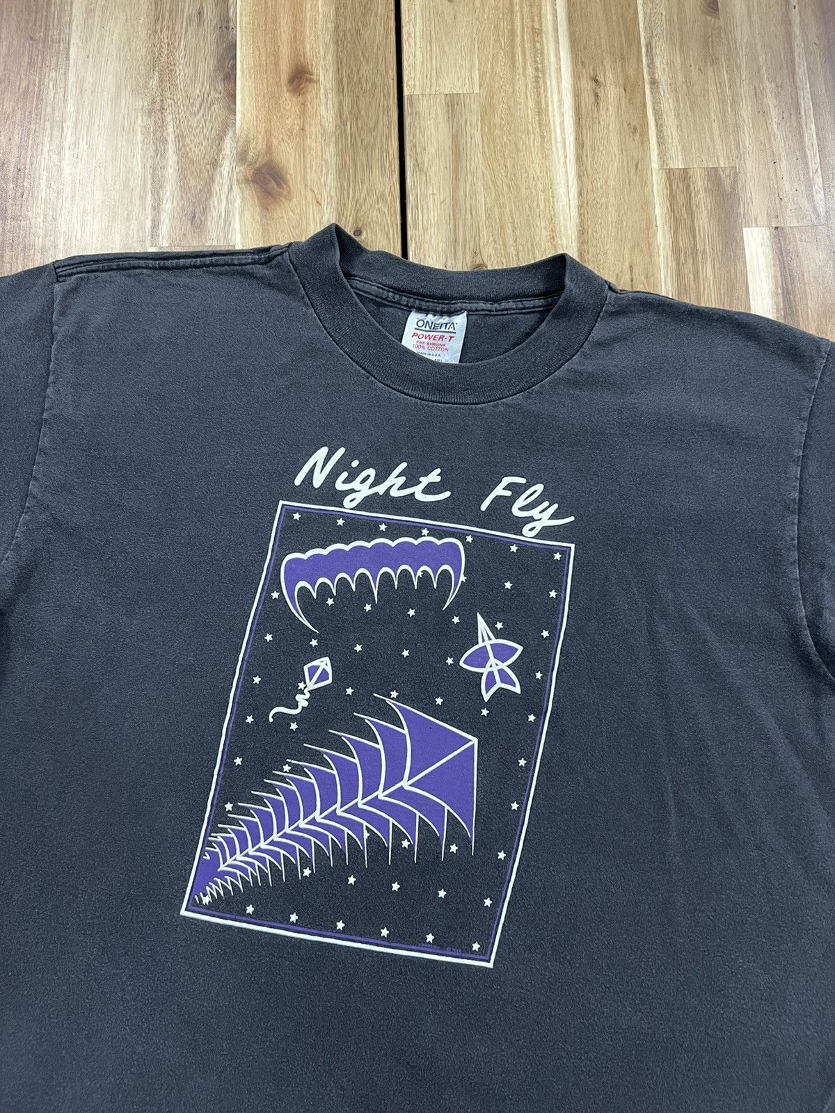 Vintage Vintage 80’s Cumpkins Night Fly Tees Shirts Size US XL / EU 56 / 4 - 2 Thumbnail